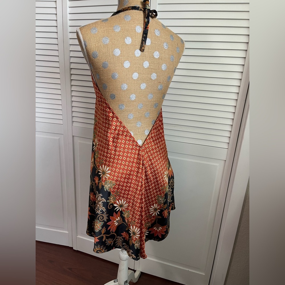 Silk boho summer dress New - Picture 5 of 7
